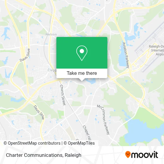Charter Communications map