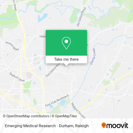 Emerging Medical Research - Durham map