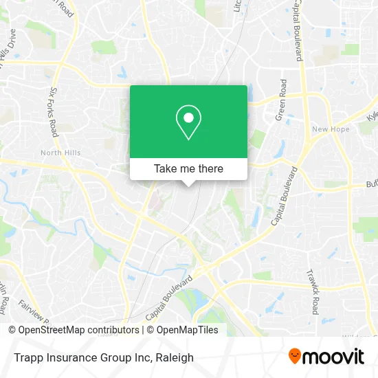 Trapp Insurance Group Inc map