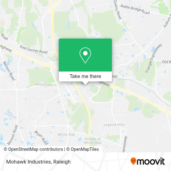 Mohawk Industries map