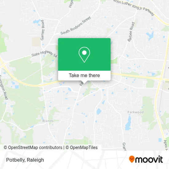 Potbelly map
