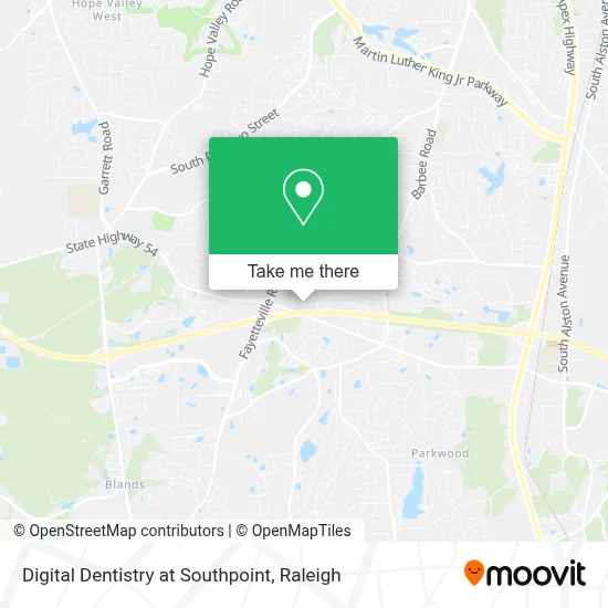 Digital Dentistry at Southpoint map