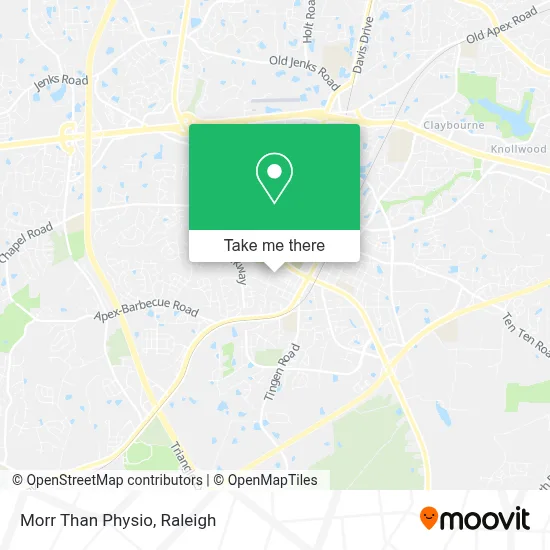 Morr Than Physio map
