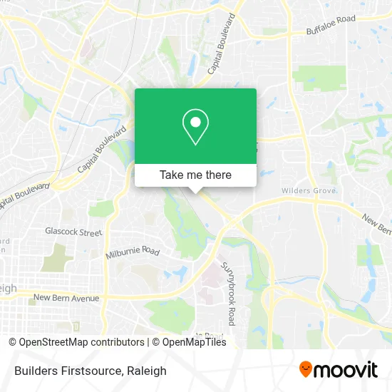Mapa de Builders Firstsource