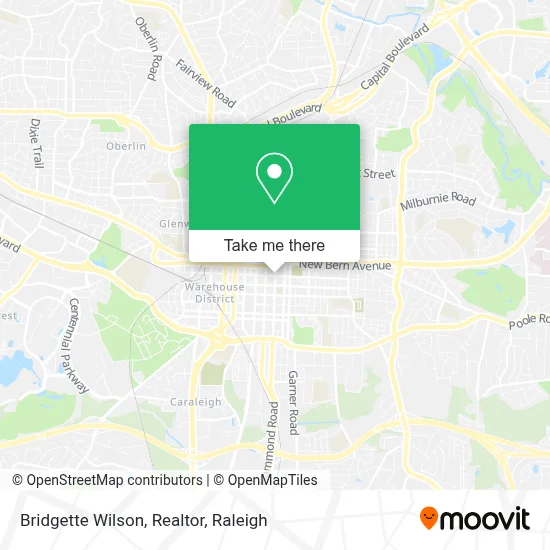 Bridgette Wilson, Realtor map