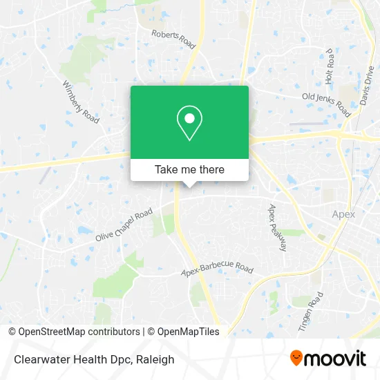 Clearwater Health Dpc map