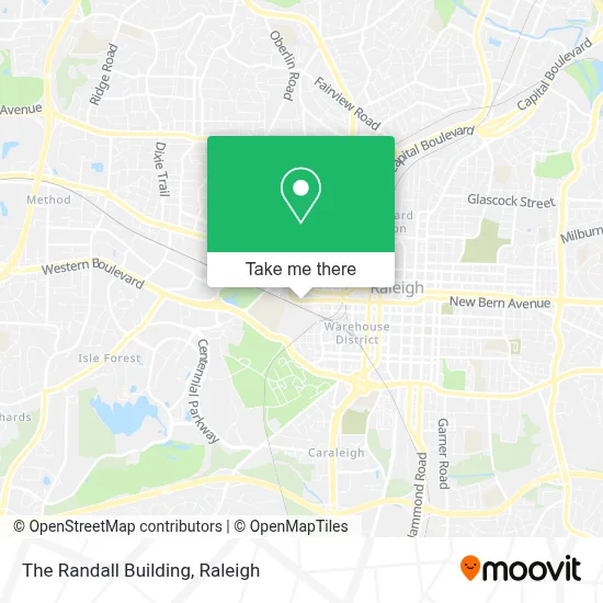The Randall Building map