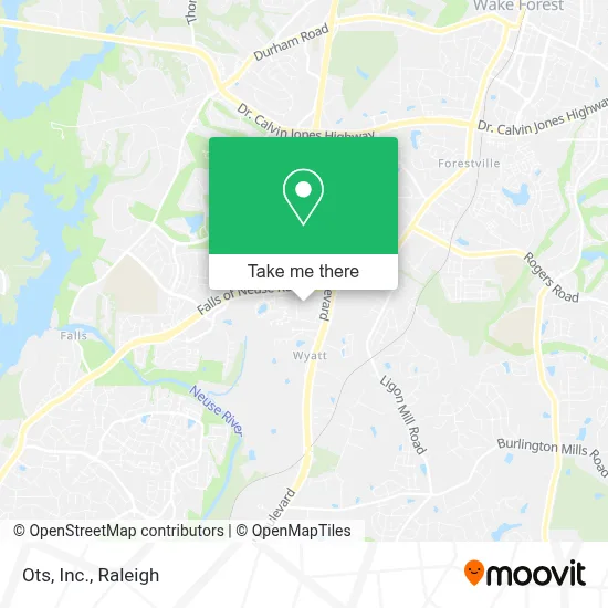 Ots, Inc. map