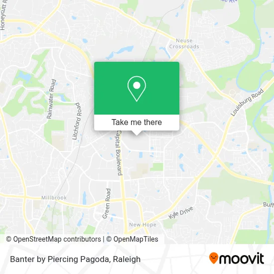 Banter by Piercing Pagoda map
