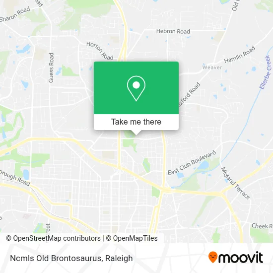 Ncmls Old Brontosaurus map