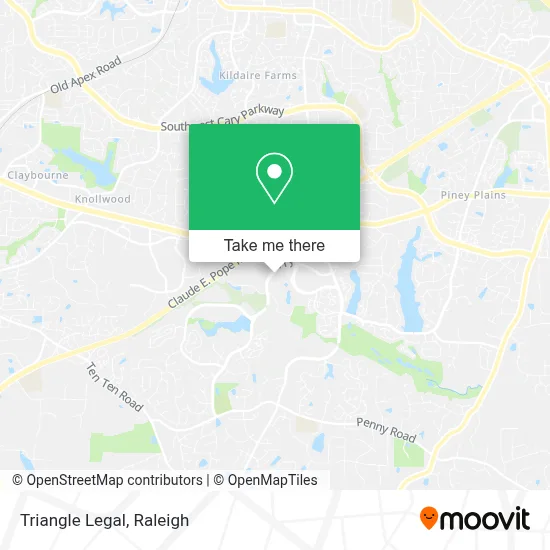 Triangle Legal map