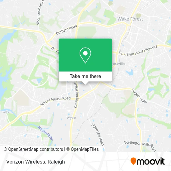 Verizon Wireless map