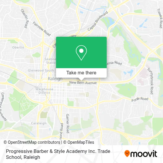 Progressive Barber & Style Academy Inc.  Trade School map