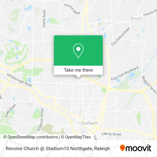 Revolve Church @ Stadium10 Northgate map