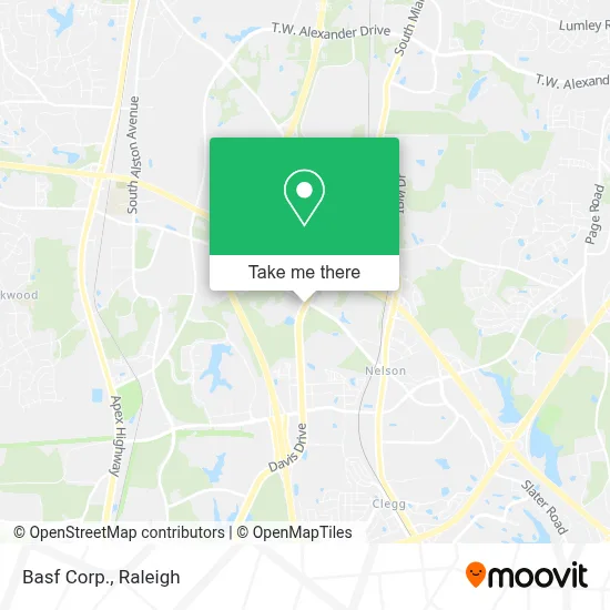 Basf Corp. map