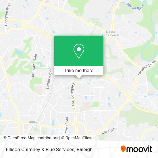 Ellison Chimney & Flue Services map