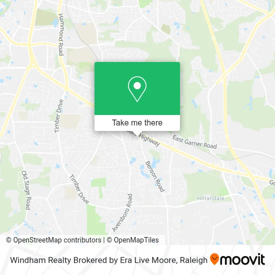 Windham Realty Brokered by Era Live Moore map