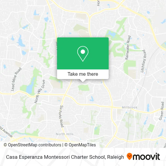 Casa Esperanza Montessori Charter School map