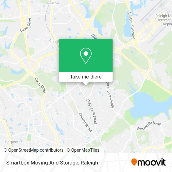 Smartbox Moving And Storage map
