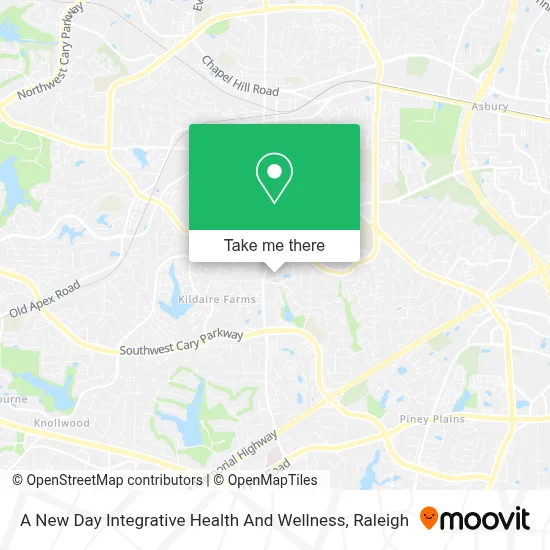 A New Day Integrative Health And Wellness map