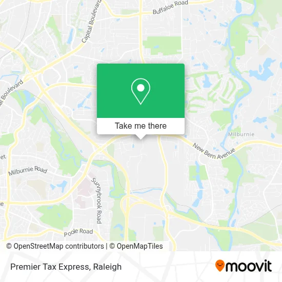 Premier Tax Express map