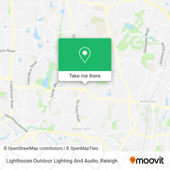 Lighthouse Outdoor Lighting And Audio map