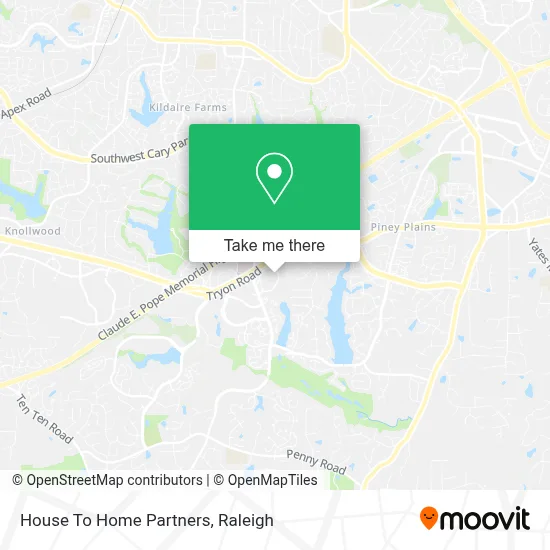 House To Home Partners map