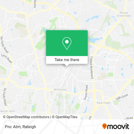 Pnc Atm map
