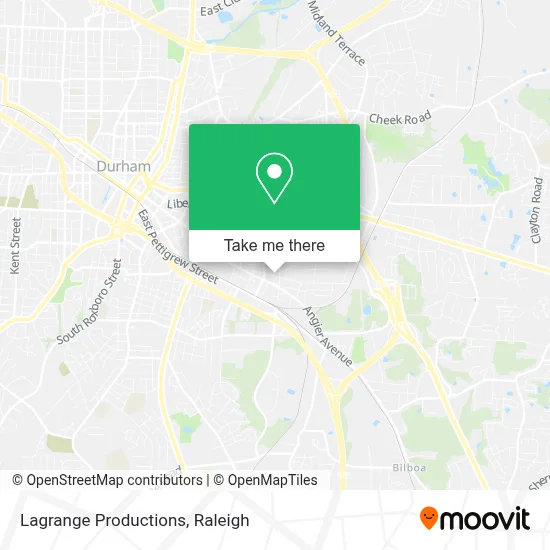Lagrange Productions map