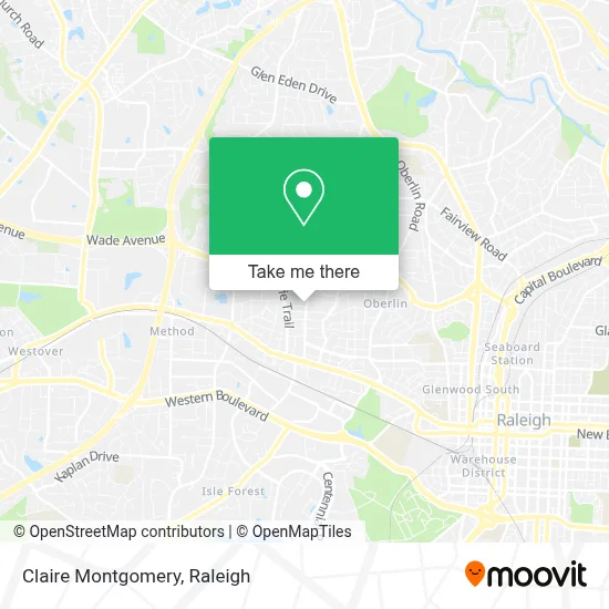Claire Montgomery map