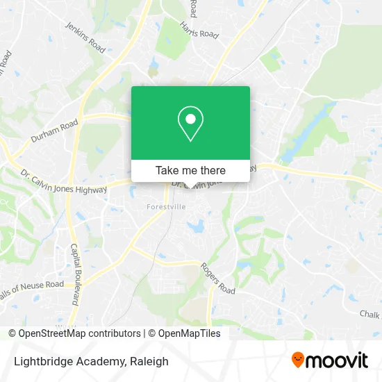 Mapa de Lightbridge Academy