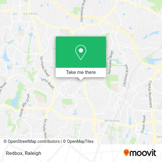 Redbox map