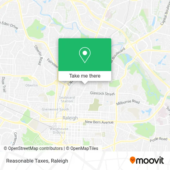 Reasonable Taxes map