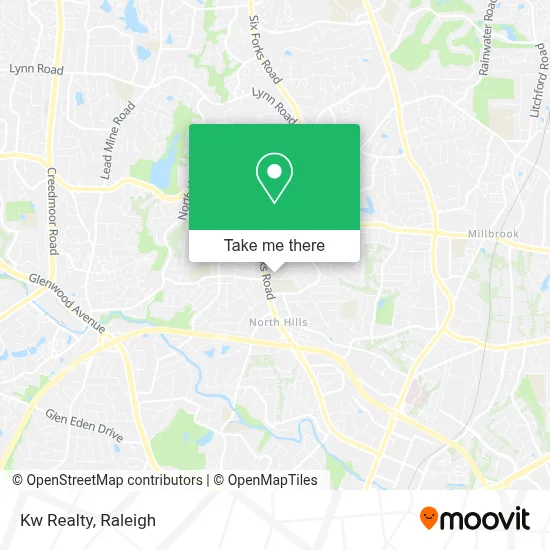 Kw Realty map