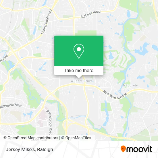 Jersey Mike's map