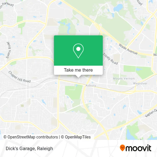 Dick's Garage map