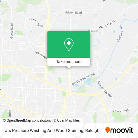 Jts Pressure Washing And Wood Staining map