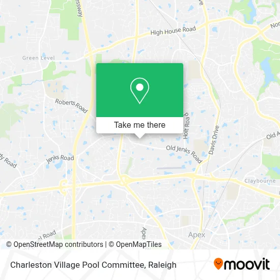 Mapa de Charleston Village Pool Committee