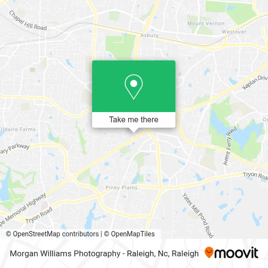 Morgan Williams Photography - Raleigh, Nc map