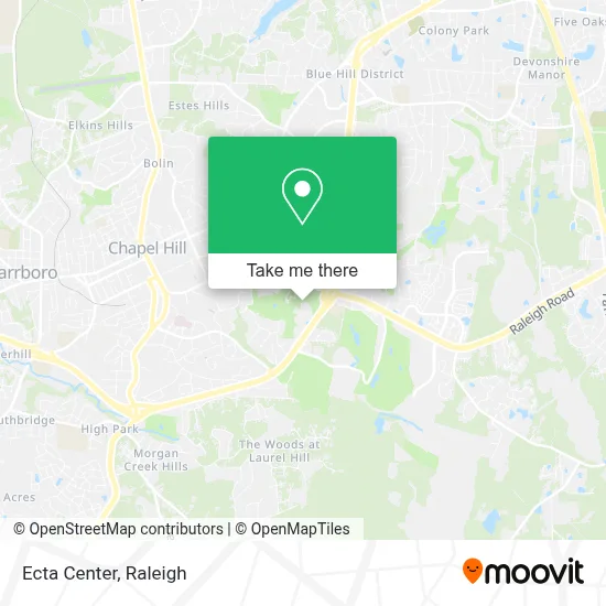 Ecta Center map