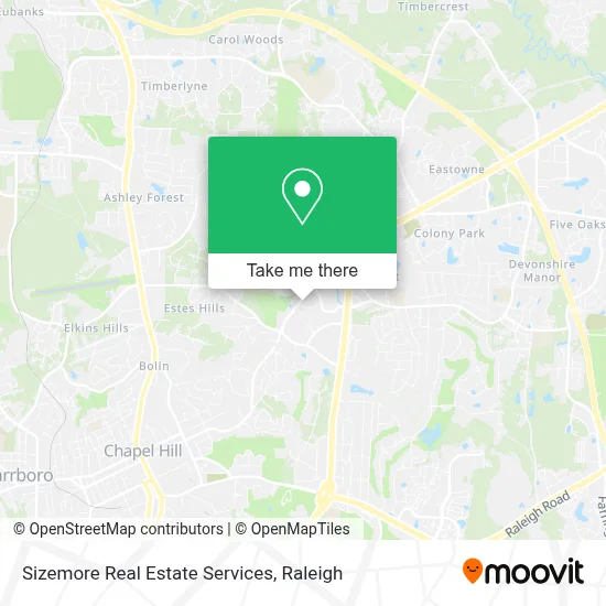 Sizemore Real Estate Services map