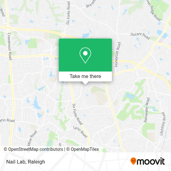 Nail Lab map