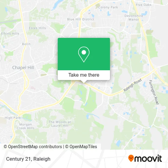 Century 21 map
