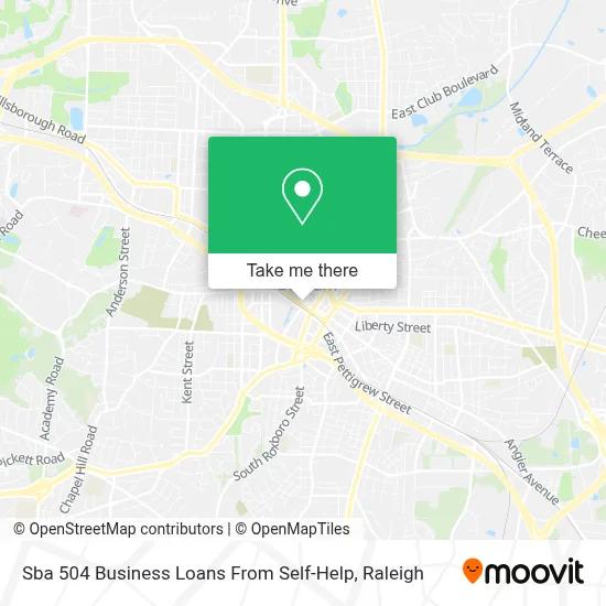 Sba 504 Business Loans From Self-Help map