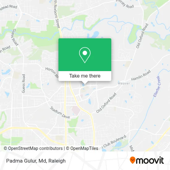 Padma Gulur, Md map