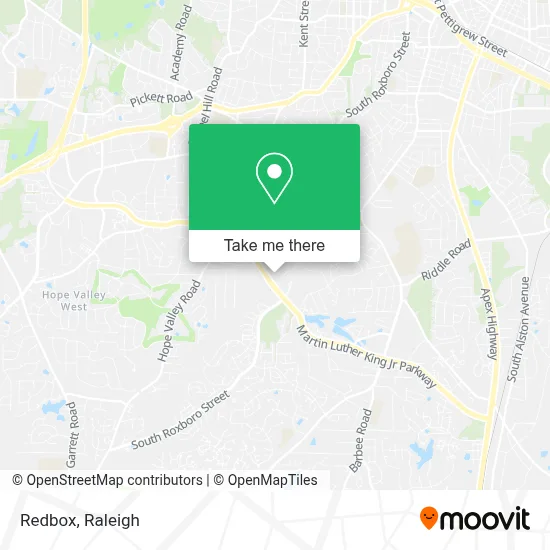 Redbox map