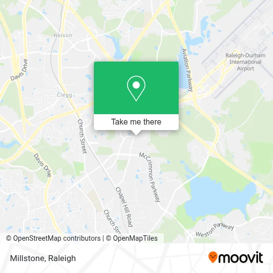 Millstone map