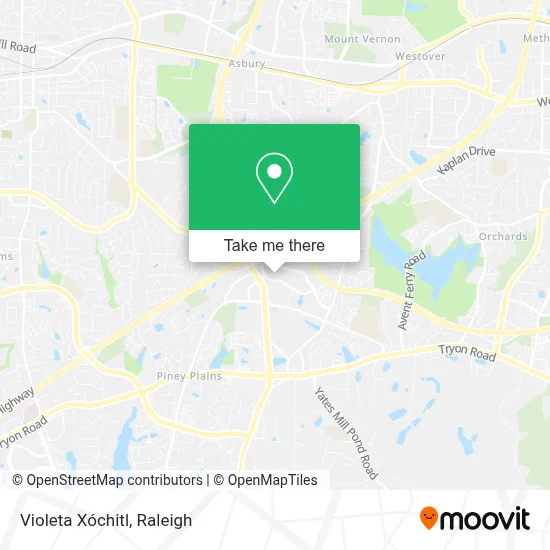 Violeta Xóchitl map