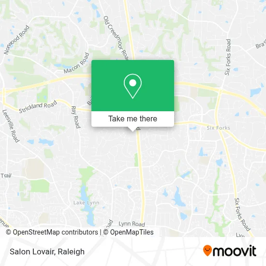 Salon Lovair map