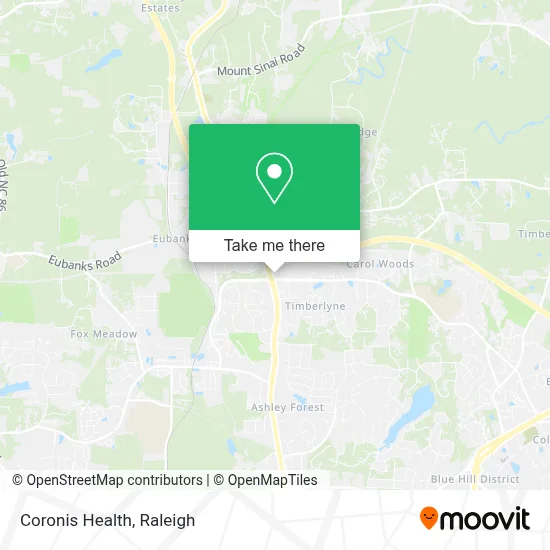 Coronis Health map